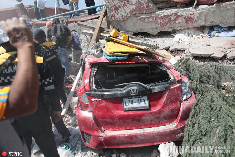 墨西哥发生7.1级地震 已造成至少226人死亡
