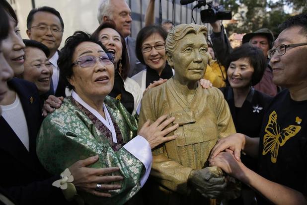 旧金山接受慰安妇雕像 大阪市长“翻脸”：将终止友好城市关系
