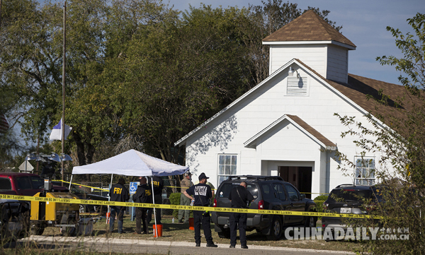 美国得州教堂枪击事件造成51人死伤 枪手系白人青年