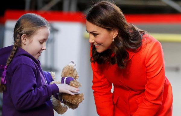 身体力行！凯特王妃为英国儿童建立心理健康网站