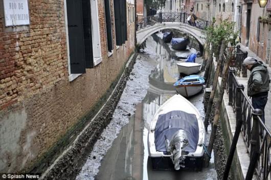 “水城”威尼斯没水了！英媒：都“超级蓝血月”惹的祸