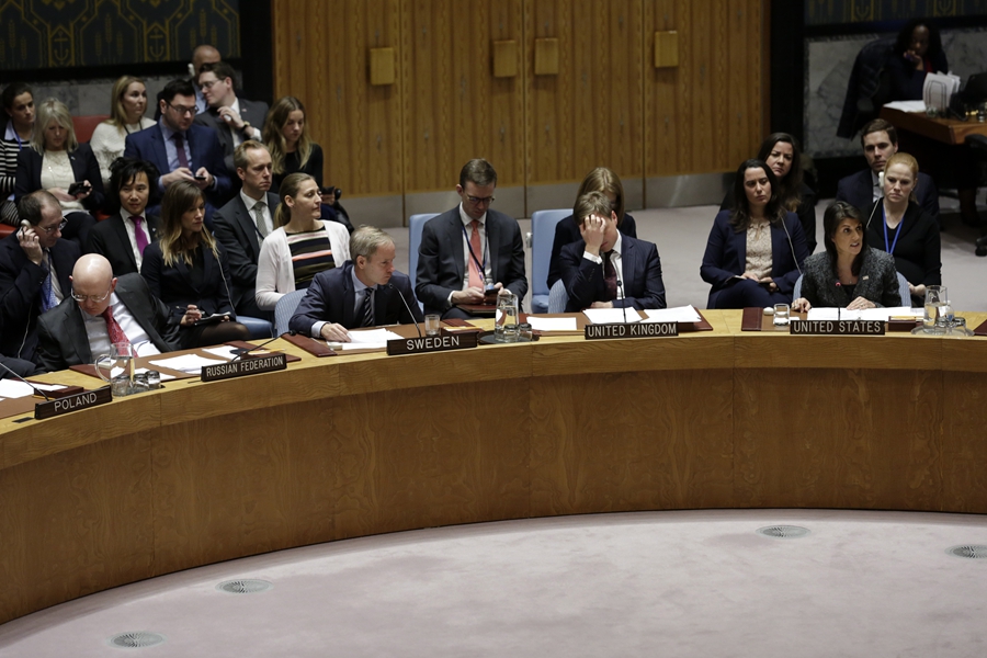 联合国安理会通过叙利亚全境停火决议