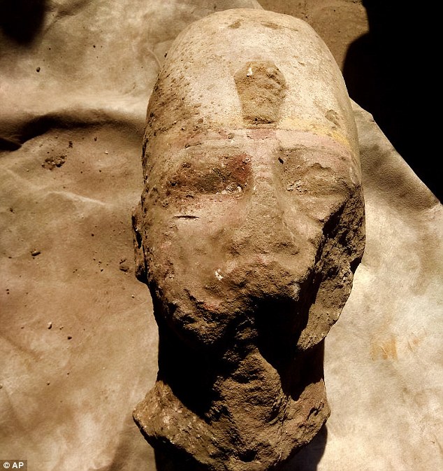埃及发现著名雕塑拉美西斯二世残缺部分 望重振旅游业