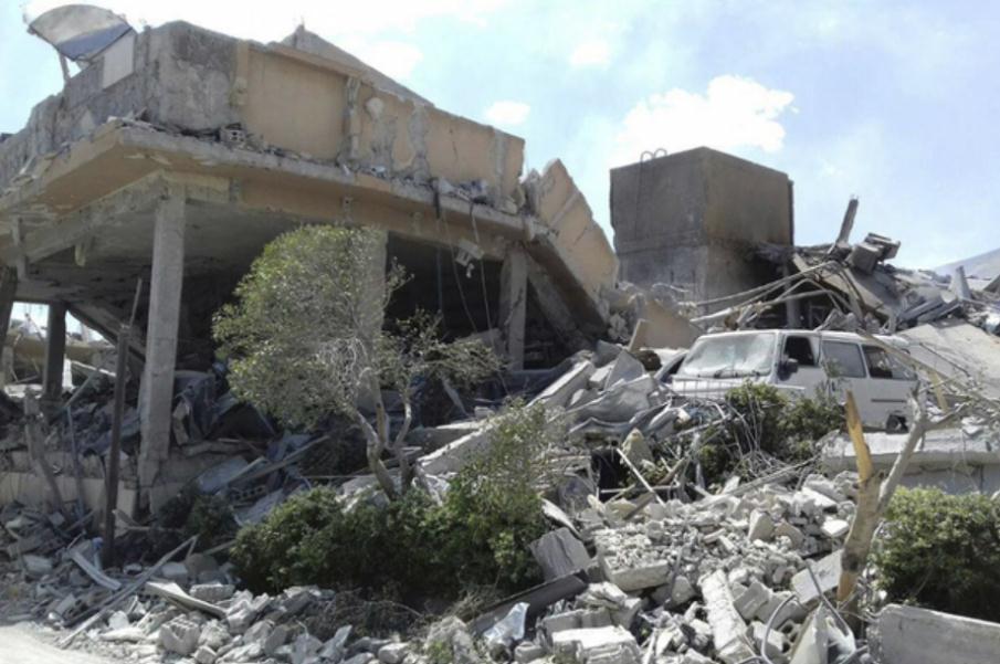 图片来了！遭空袭后的叙利亚：断垣残壁处处可见