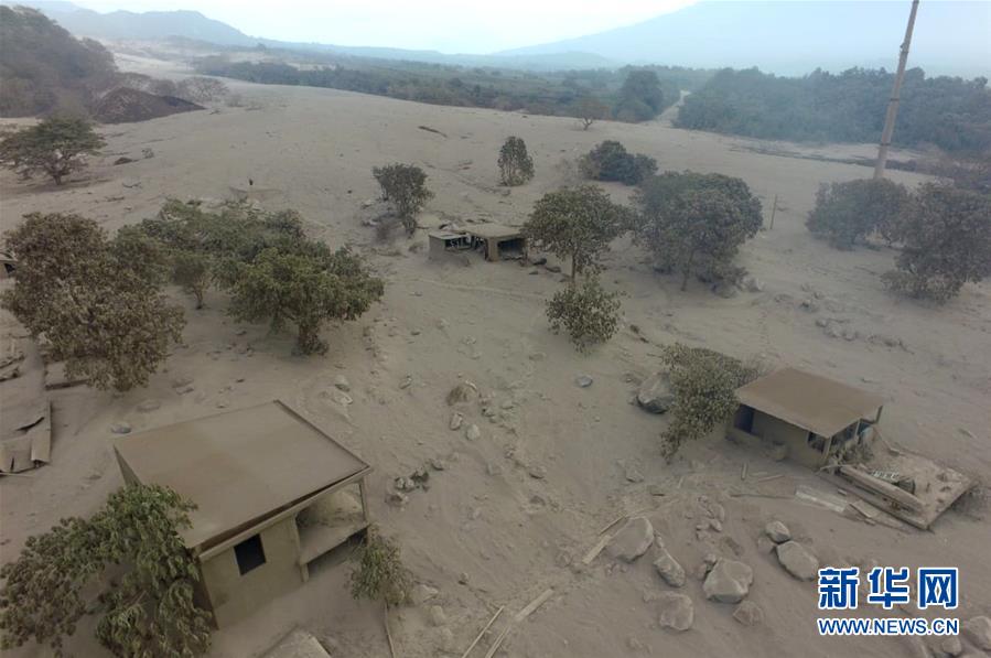 危地马拉火山喷发遇难人数升至33人