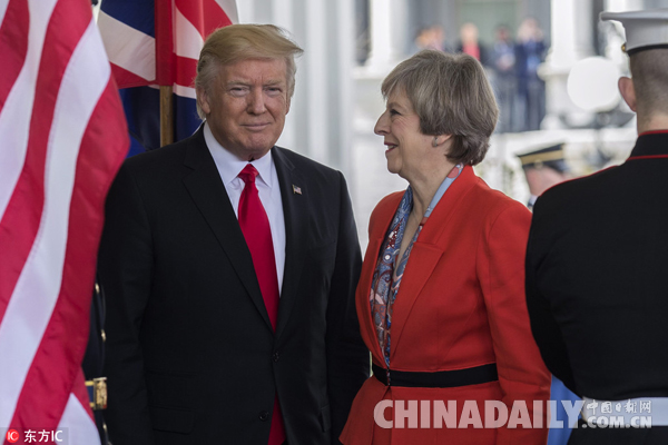 英媒：特朗普嫌特雷莎·梅说教 G7峰会无意单独会面