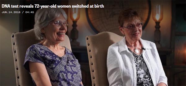 美国两女子出生时抱错 72年后成为好友