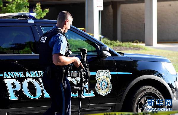 美国马里兰州袭击报社枪手被控5项一级谋杀罪