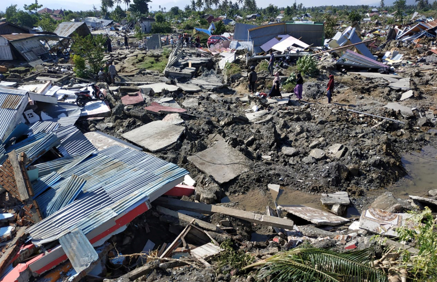 印尼中苏拉威西地震及海啸已导致832人丧生 受影响区域远超预期