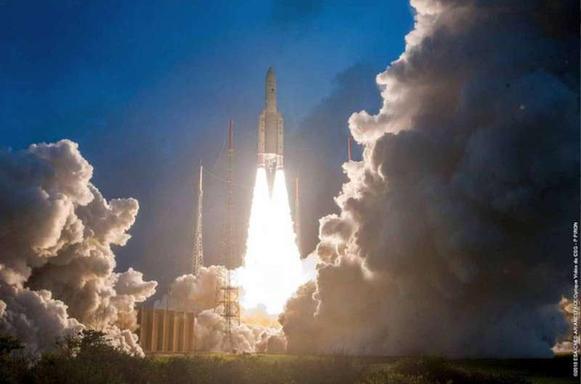 印度最重通信卫星成功发射 质量为5854千克