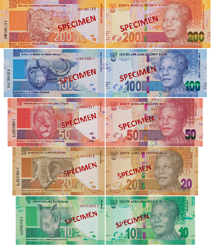 南非新版货币印有曼德拉头像 向反种族隔离斗士致敬
