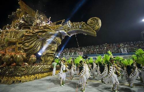 组图：热辣桑巴舞！巴西嘉年华狂欢节盛大开幕