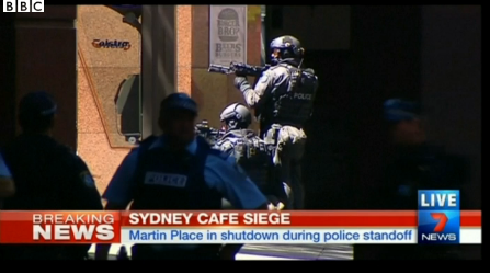 悉尼市中心发生人质劫持事件 澳大利亚总理关注