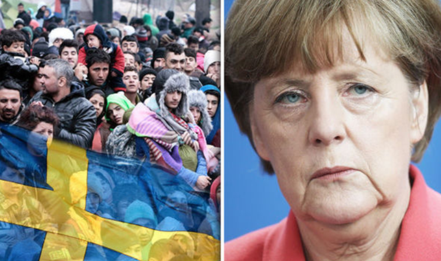 瑞典不满默克尔移民政策 扬言要告德国政府