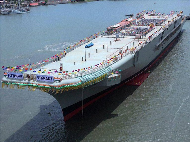 印度首艘国产航母质量太差 “吓”坏美方视察工程师