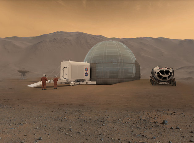  宇航员登陆火星后住哪儿？NASA打算建冰屋