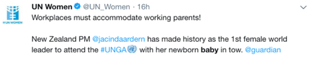 新西兰总理带刚满3个月的娃参加联合国大会，这种操作你怎么看？