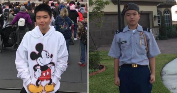 美国15岁华裔男孩枪击案中遇难 生前为同学打开“生命之门”