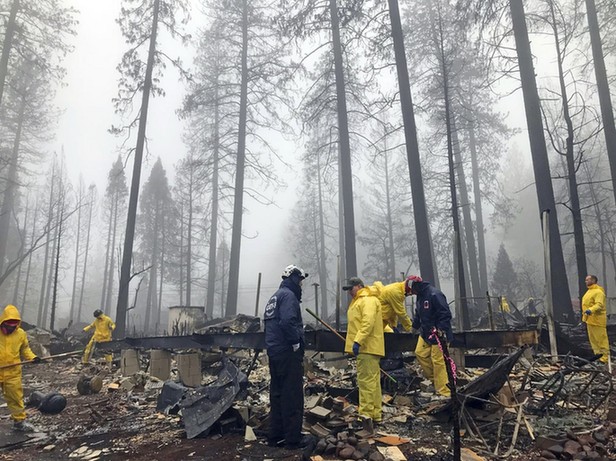 大雨助力 美国加州史上最强山火基本被控制