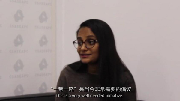 【“一带一路”国家记者看中国⑦】马尔代夫记者：这一倡议帮助各国携手前进共创未来
