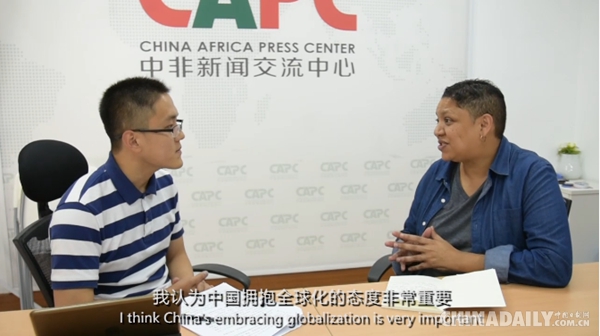 【“一带一路”国家记者看中国⑮】南非记者：中国正在“授人以渔”