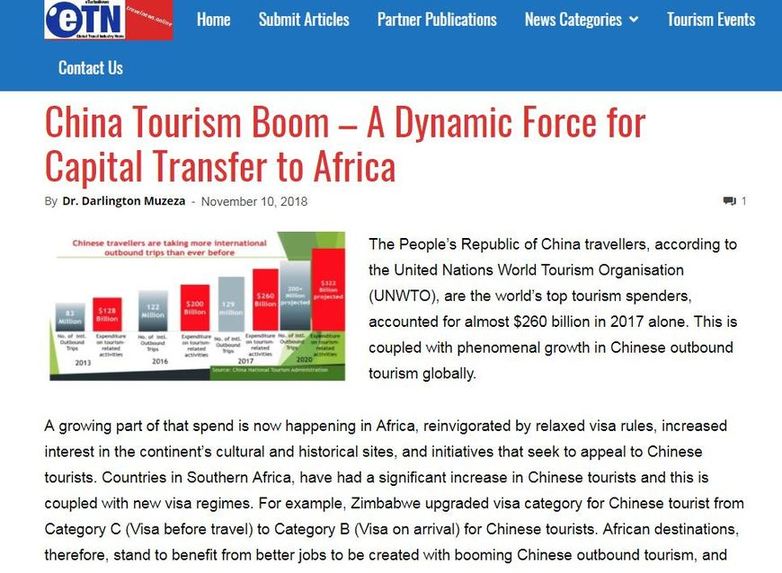 【中国那些事儿】非洲渐成中国游客首选目的地 外媒：中国游客为非洲开启“机遇之门”