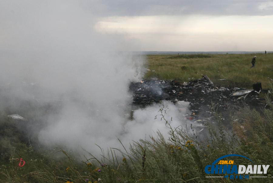 直击马航MH17客机坠毁事件面面观（高清组图）