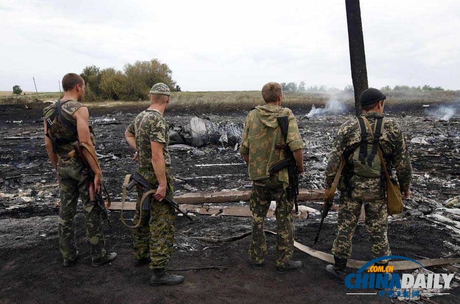 直击马航MH17客机坠毁事件面面观（高清组图）