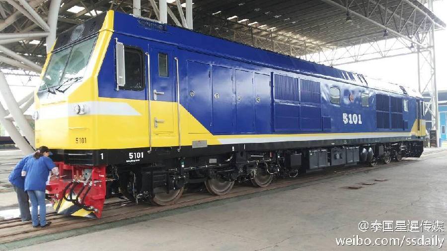泰斥资33亿铢向中国采购20个火车头 淘汰美国车头