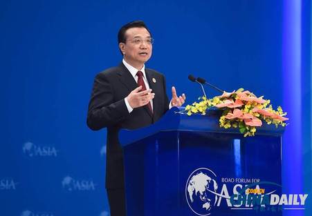 沈文：李克强演讲表明中国愿意引领亚洲的融合