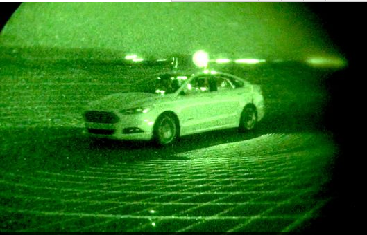 无人驾驶车也能走夜路！福特成功完成黑暗中自动驾驶测试