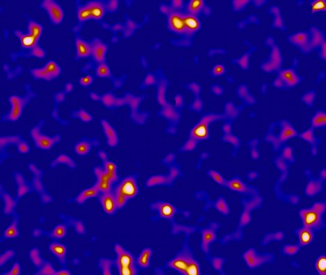 科学家首次绘制暗物质分布网 延伸十亿光年链接各星系