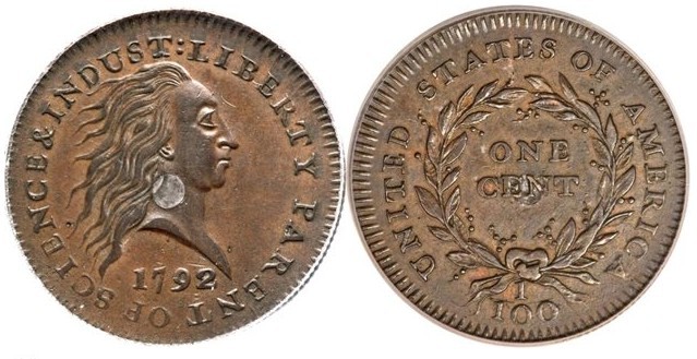 1美分硬币拍出115万美元高价 两百多年前实验所用未流通