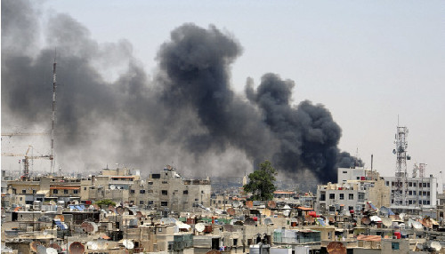 叙利亚首都市中心司法部外发生爆炸 至少3人受伤
