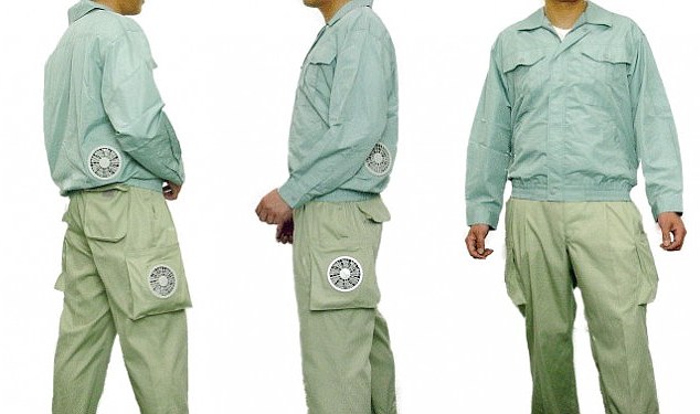 日本公司发明空调衣裤、超级文胸 凉爽一夏不再难
