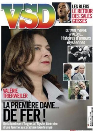 法国杂志登总统奥朗德女友泳照 被罚1500镑(图)