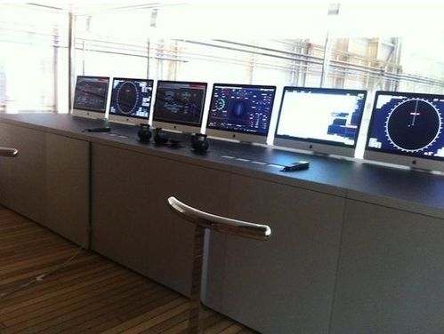 乔布斯私人游艇亮相 配备7台iMac尽显苹果风
