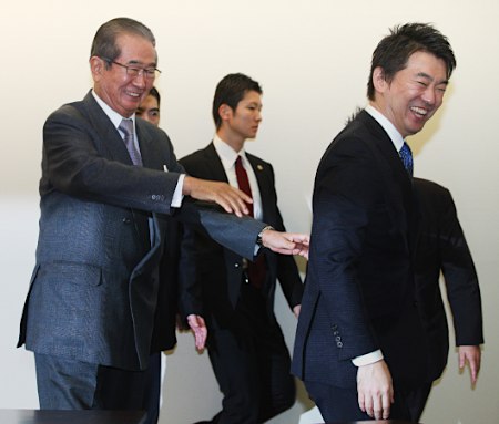 大阪市长表态将推举石原慎太郎出任日本下届首相