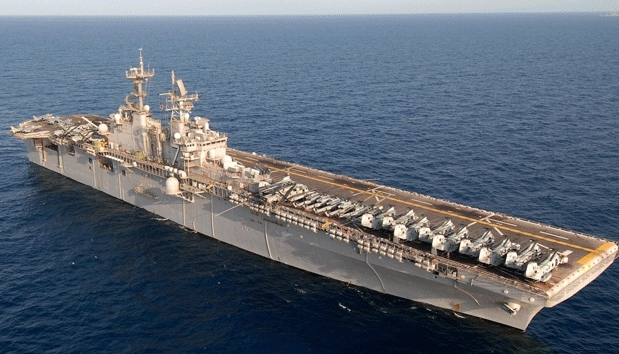美海军部署三艘军舰驻地中海 或协助公民撤离以色列