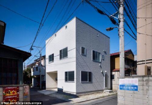 神奇小楼三种上法！日本推出阶、梯、攀岩墙一体房屋