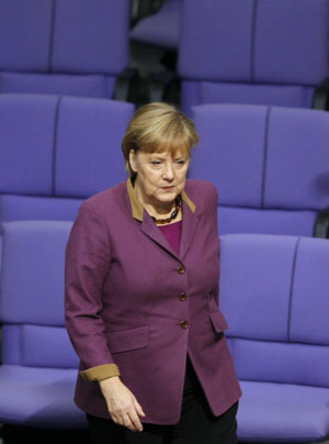 德国总理称不排除减持希腊国债可能性