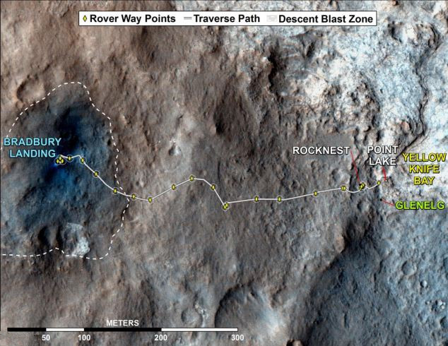 “好奇”号首次完成火星土壤分析 火星生命仍是谜题