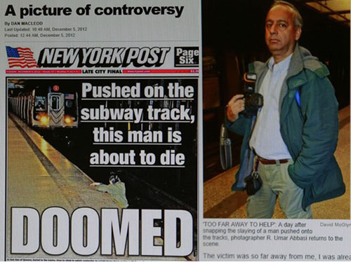 纽约地铁惨案肇事者涉嫌谋杀被起诉 拍照人多方辩称解无法施救