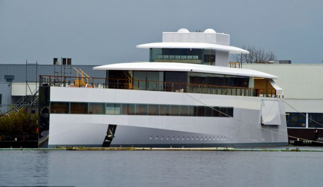 乔布斯“维纳斯号”豪华游艇因拖欠300万欧元设计费遭扣押