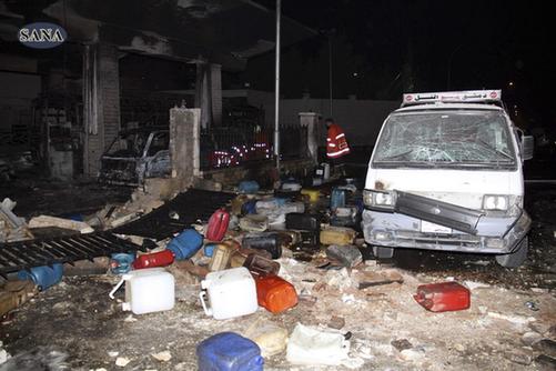 叙利亚首都发生汽车炸弹爆炸 已造成多人死伤
