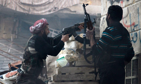 叙利亚反对派受困西方禁令 军火不足资金短缺