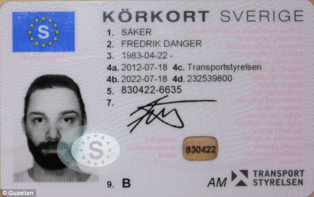 瑞典艺术家超逼真自画像当照片 以假乱真通过驾照审查