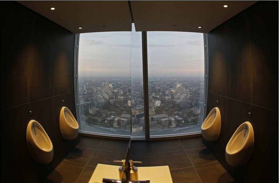 伦敦最高“景观厕所” 为您提供最壮观伦敦美景