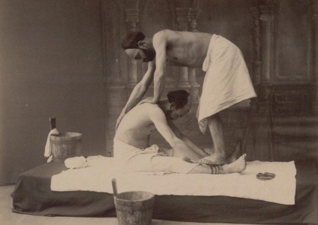 看百年前男人如何做spa 格鲁吉亚东方浴场老照片曝光