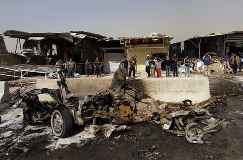 巴格达什叶派聚居区连环爆炸37人死亡 百余人受伤